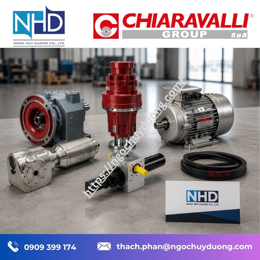 4 Hộp giảm tốc, khớp nối, bánh răng Chiaravalli giá tốt, hàng sẵn, giao nhanh
