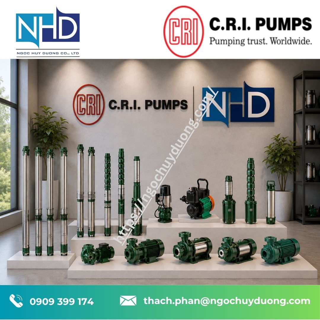 9 Mua bơm đa tầng cánh đứng C.R.I. ở đâu