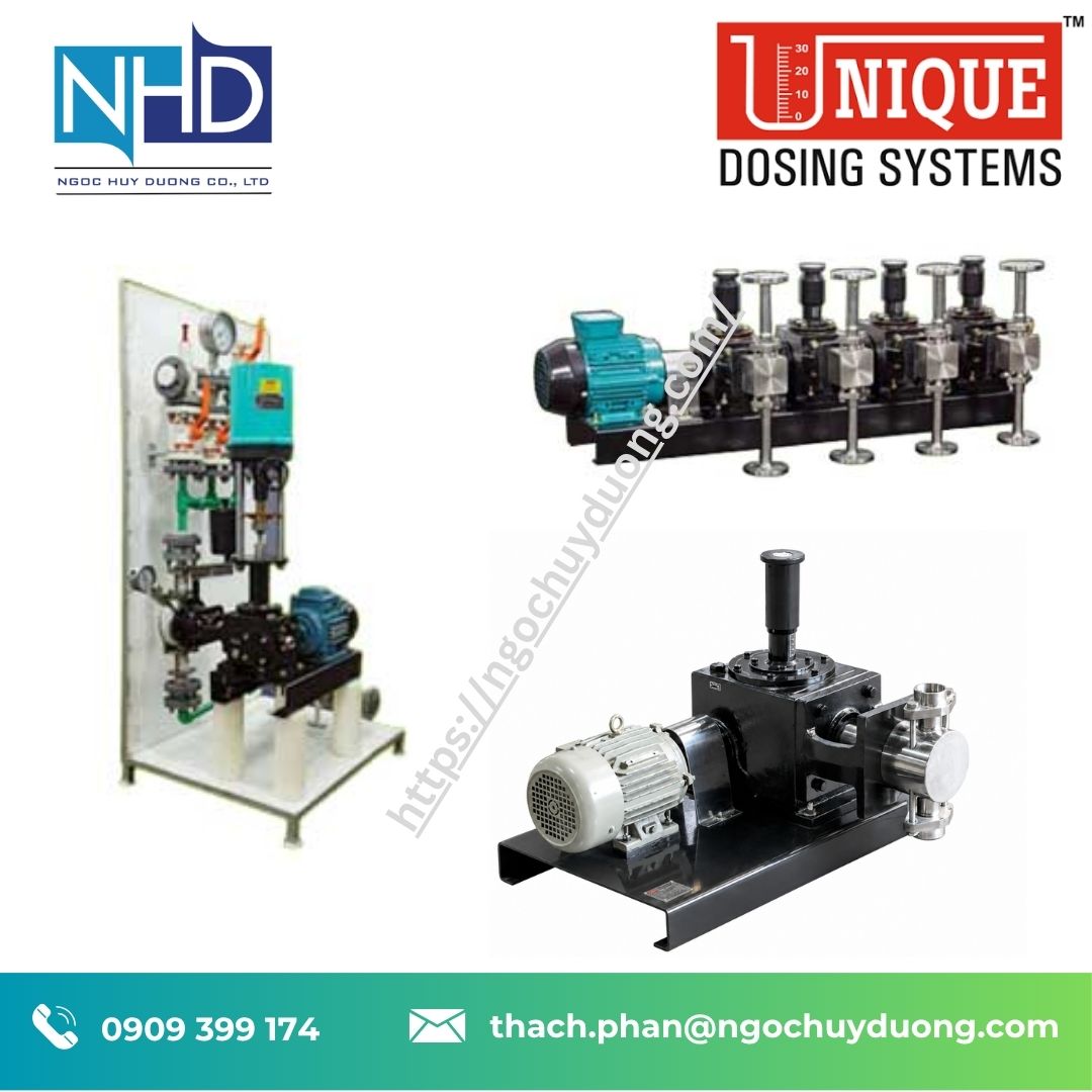 Bơm định lượng Unique Dosing – Chính hãng