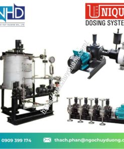 Bơm hóa chất Unique Dosing – Bơm định lượng màng cho hóa chất ăn mòn, lưu lượng lớn và áp suất cao