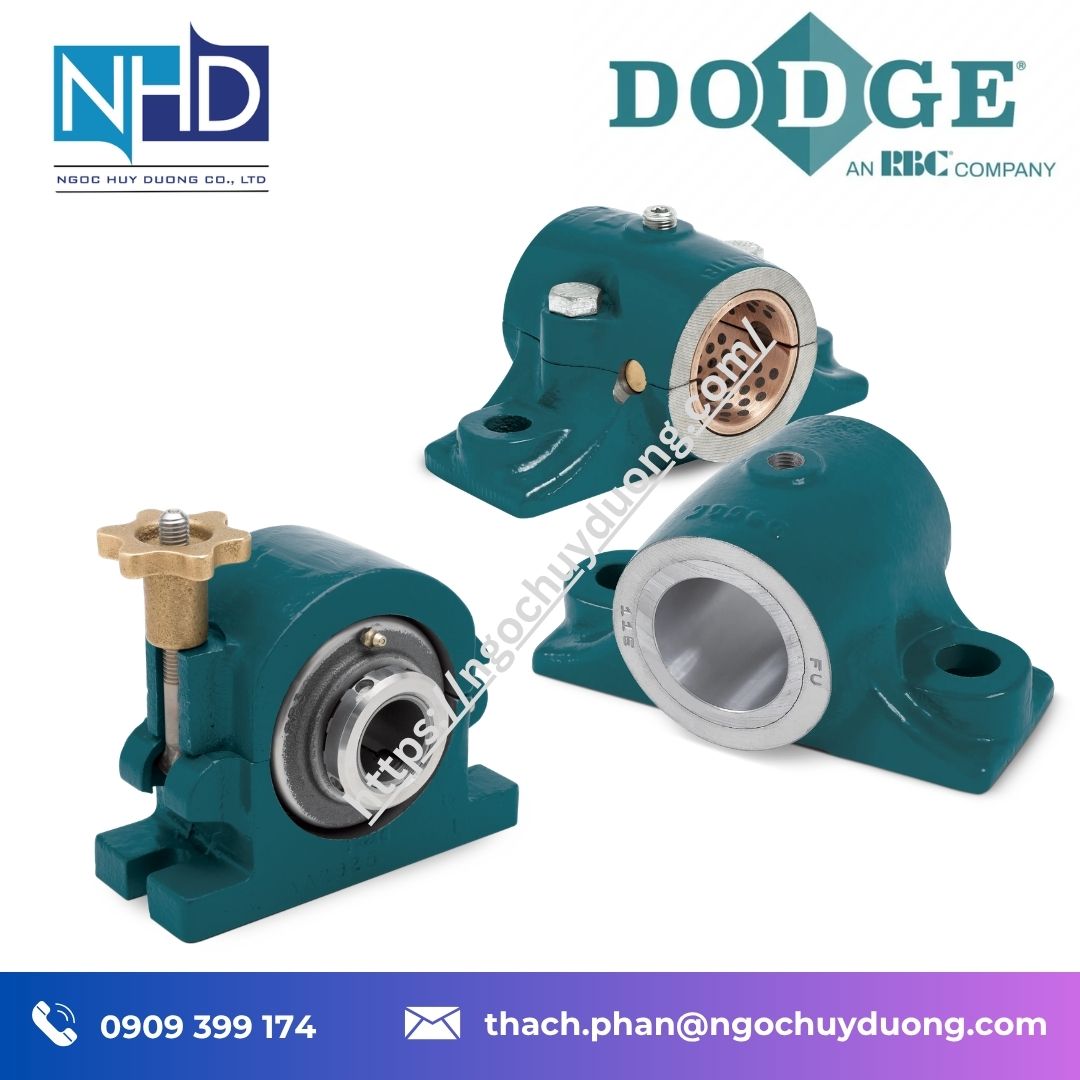 Đại lý giá tốt Bạc đạn thủy động DODGE Sleevoil RTL & R – Chính hãng