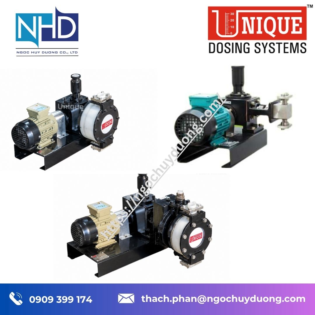 Bơm định lượng Unique Dosing Mechanical Actuated – Giá tốt