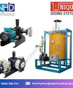 Đại lý giá tốt Bơm hóa chất Unique Dosing – Bơm định lượng màng cho hóa chất ăn mòn, lưu lượng lớn và áp suất cao