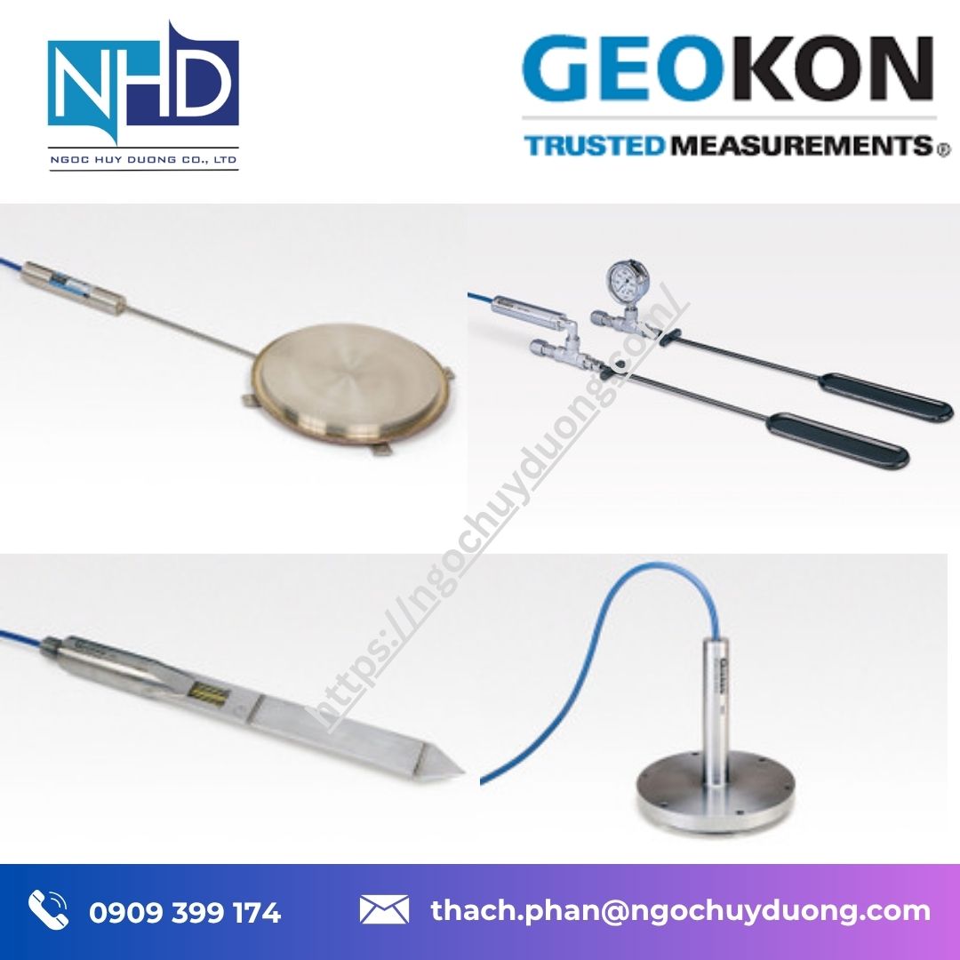 Đại lý giá tốt Cảm biến áp suất lỗ khoan GEOKON 3200 – Hỗ trợ kỹ thuật