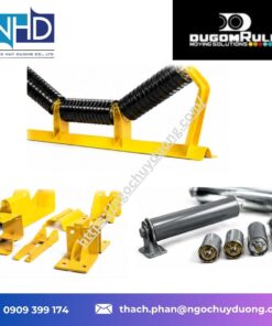 Đại lý giá tốt Giá đỡ DUGOM RULLI băng tải ống chính hãng, giá tốt