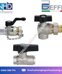 Đại lý giá tốt Van bi đồng EFFEBI áp suất 40 bar hàng sẵn