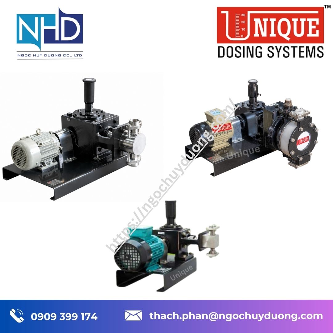 Tổng kho hàng sẵn Bơm định lượng Unique Dosing – Chính hãng