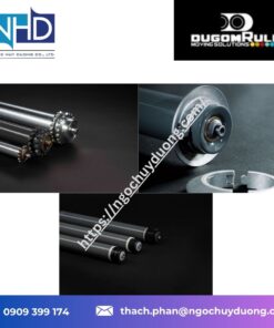 Tổng kho hàng sẵn Con lăn truyền động bằng xích DUGOM RULLI MTI, MSI, MTS, MSE – Tải trung, tải nặng