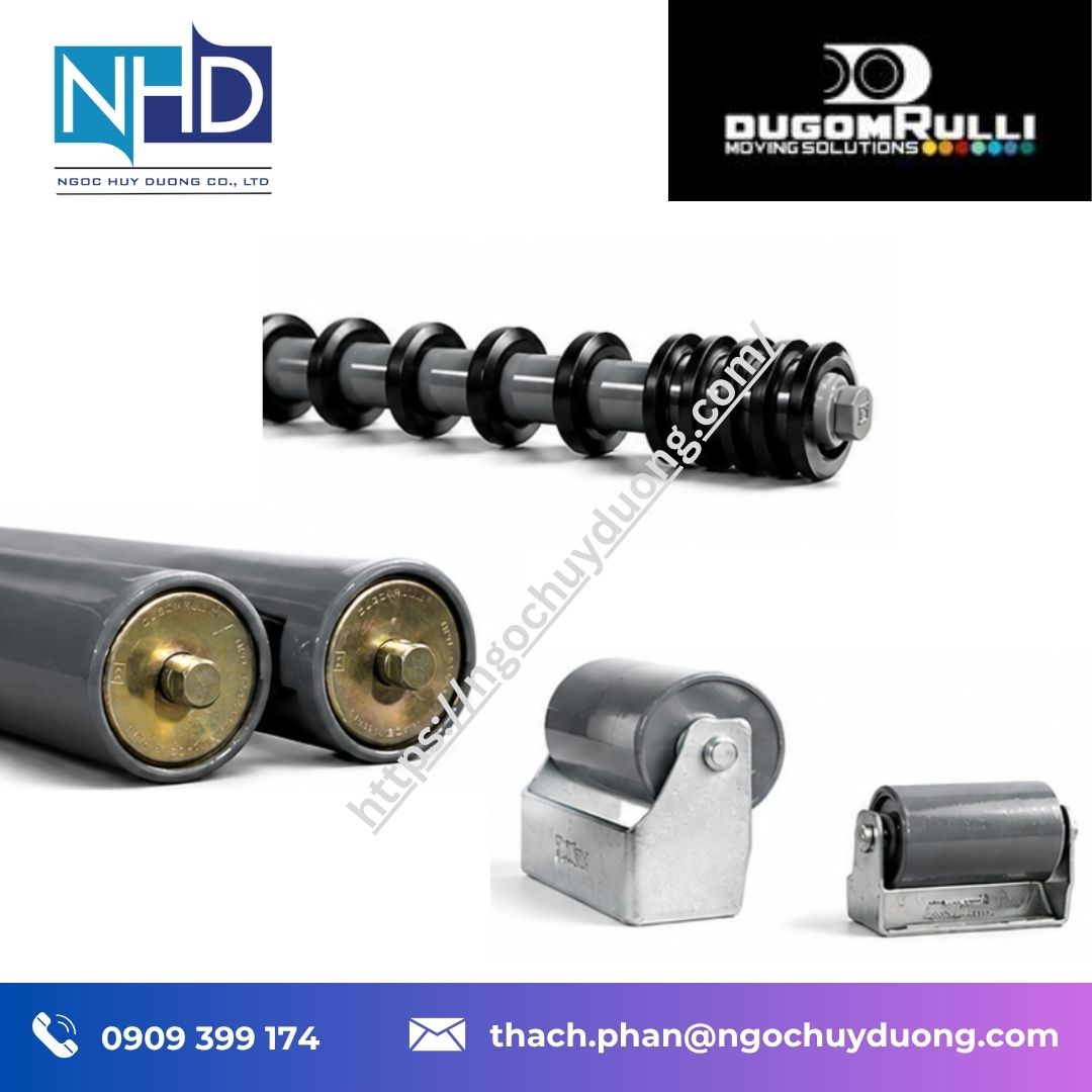 Tổng kho hàng sẵn Giá đỡ DUGOM RULLI băng tải ống chính hãng, giá tốt