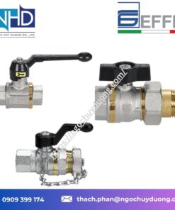 Tổng kho hàng sẵn Van bi đồng EFFEBI áp suất 40 bar hàng sẵn