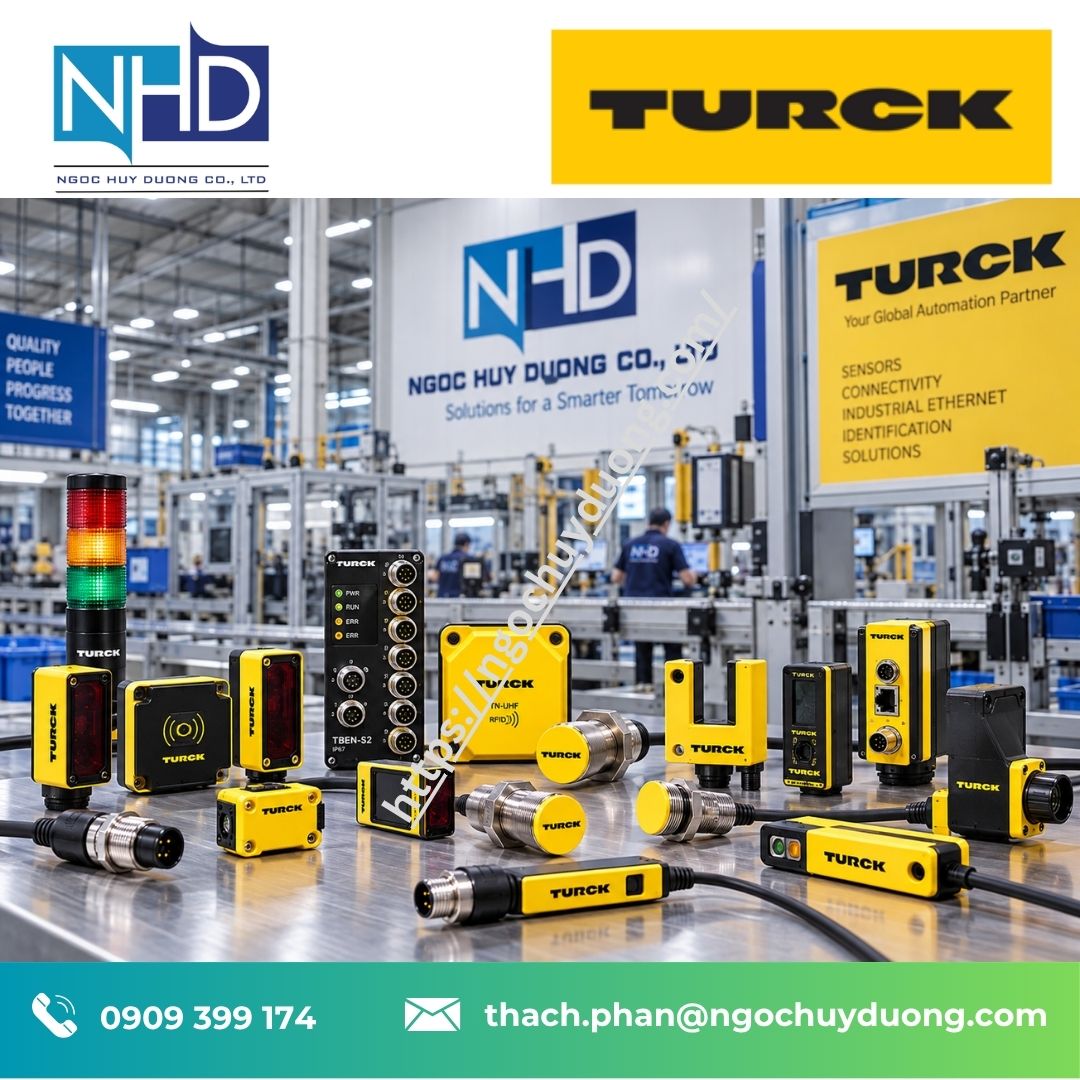 3 Cảm biến TURCK - Sensor Turck Việt Nam - Đại Lý Việt Nam, nhập khẩu chính hãng