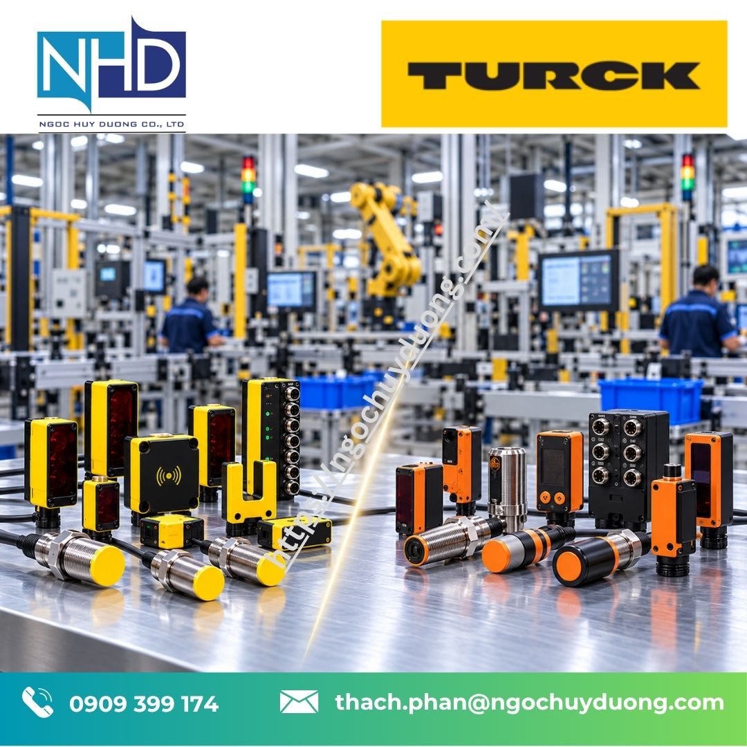 9 So sánh cảm biến TURCK và Omron