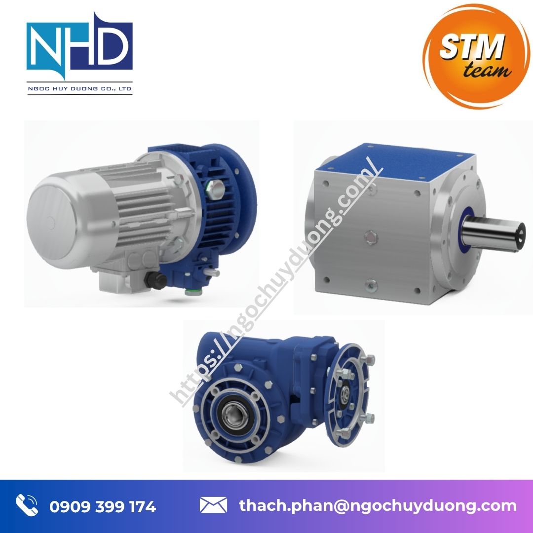 Đại lý giá tốt Hộp số góc vuông STM chính hãng – Right Angle Gearboxes