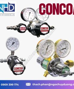 8 Bộ Điều Áp Khí Trơ CONCOA áp đầu vào và ra siêu cao Lên Đến 6.000 PSIG