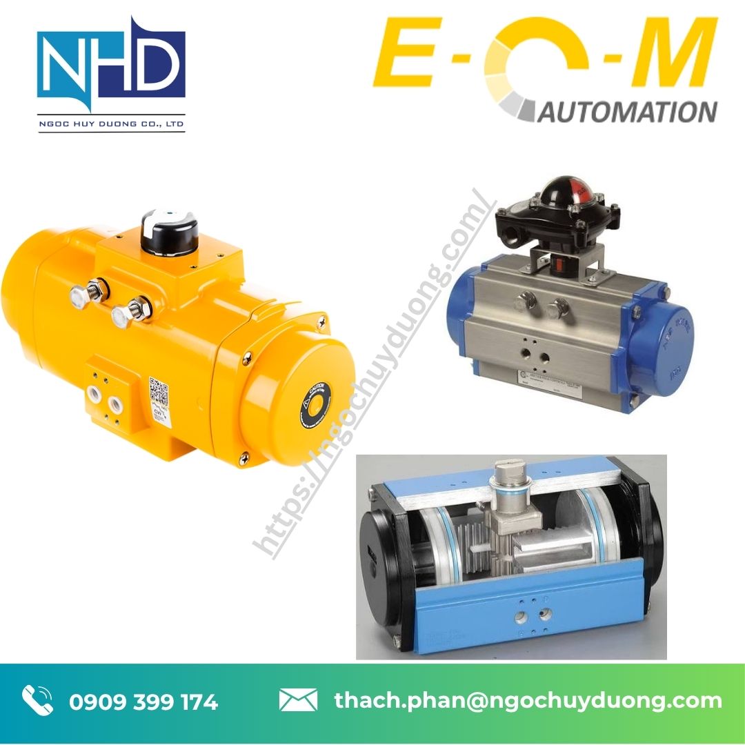 Bộ truyền động khí nén EL-O-MATIC F-Series hỗ trợ kỹ thuật
