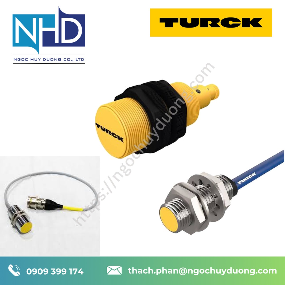 Cảm biến điện cảm TURCK IO-Link Chính hãng