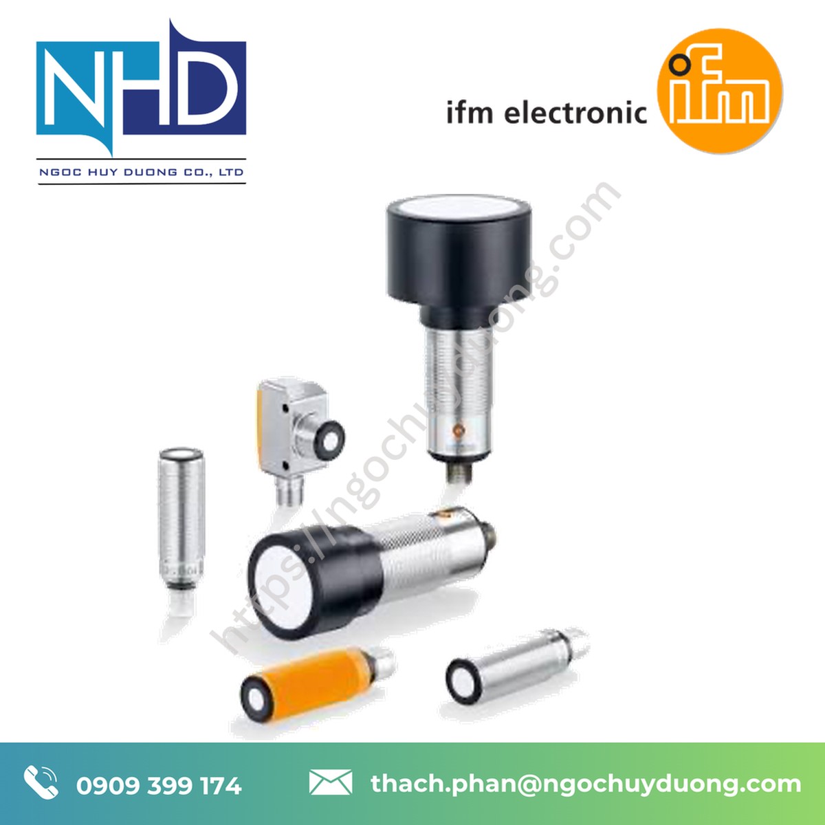 Cảm biến siêu âm ifm – Báo giá nhanh