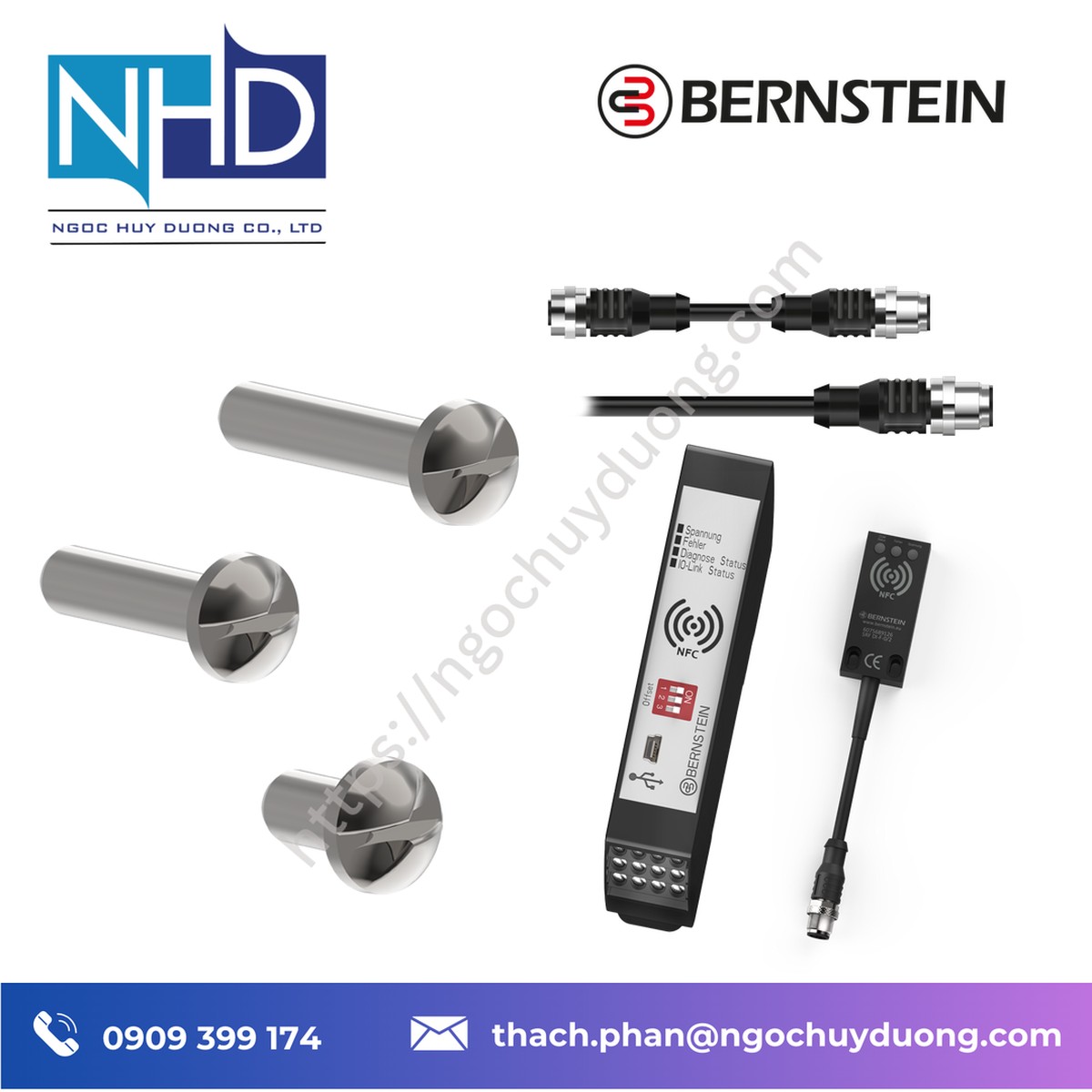 Cảm biến an toàn không tiếp xúc BERNSTEIN SRF – Giá tốt - Ảnh 3