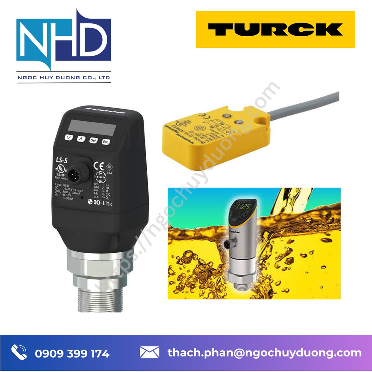 Cảm biến mức Turck Level Sensors – Báo giá nhanh - Ảnh 3