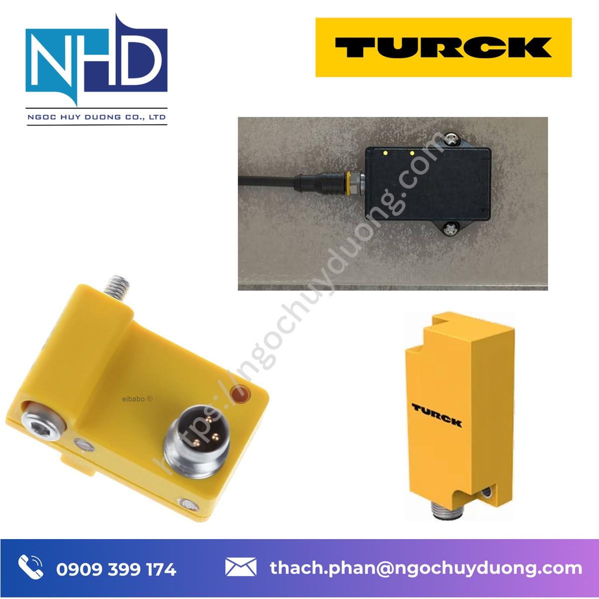 Đại lý giá tốt Cảm biến nghiêng TURCK B2NF85H-QR20-2UPN6X3-H1141 Hàng sẵn
