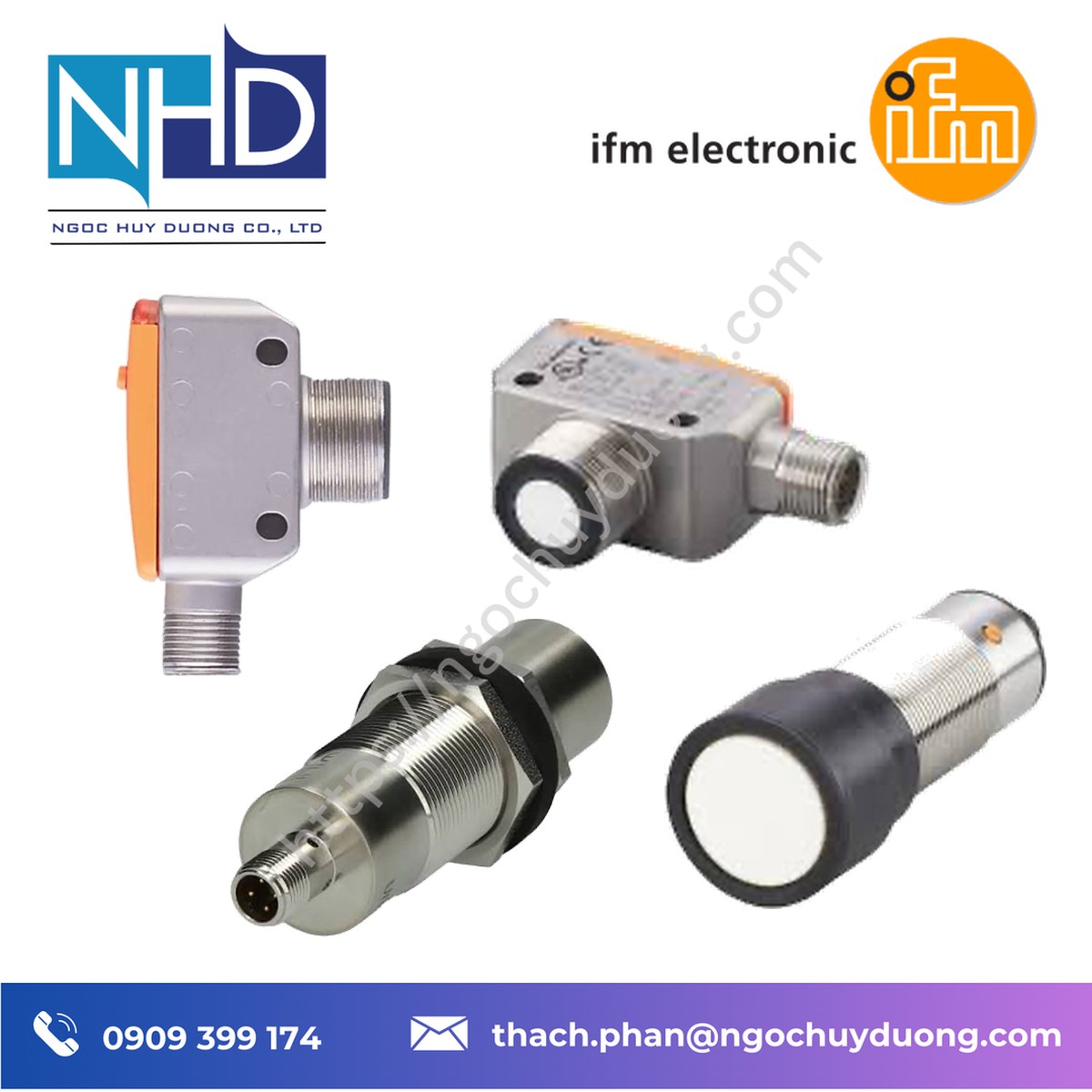 Đại lý giá tốt Cảm biến siêu âm ifm – Báo giá nhanh