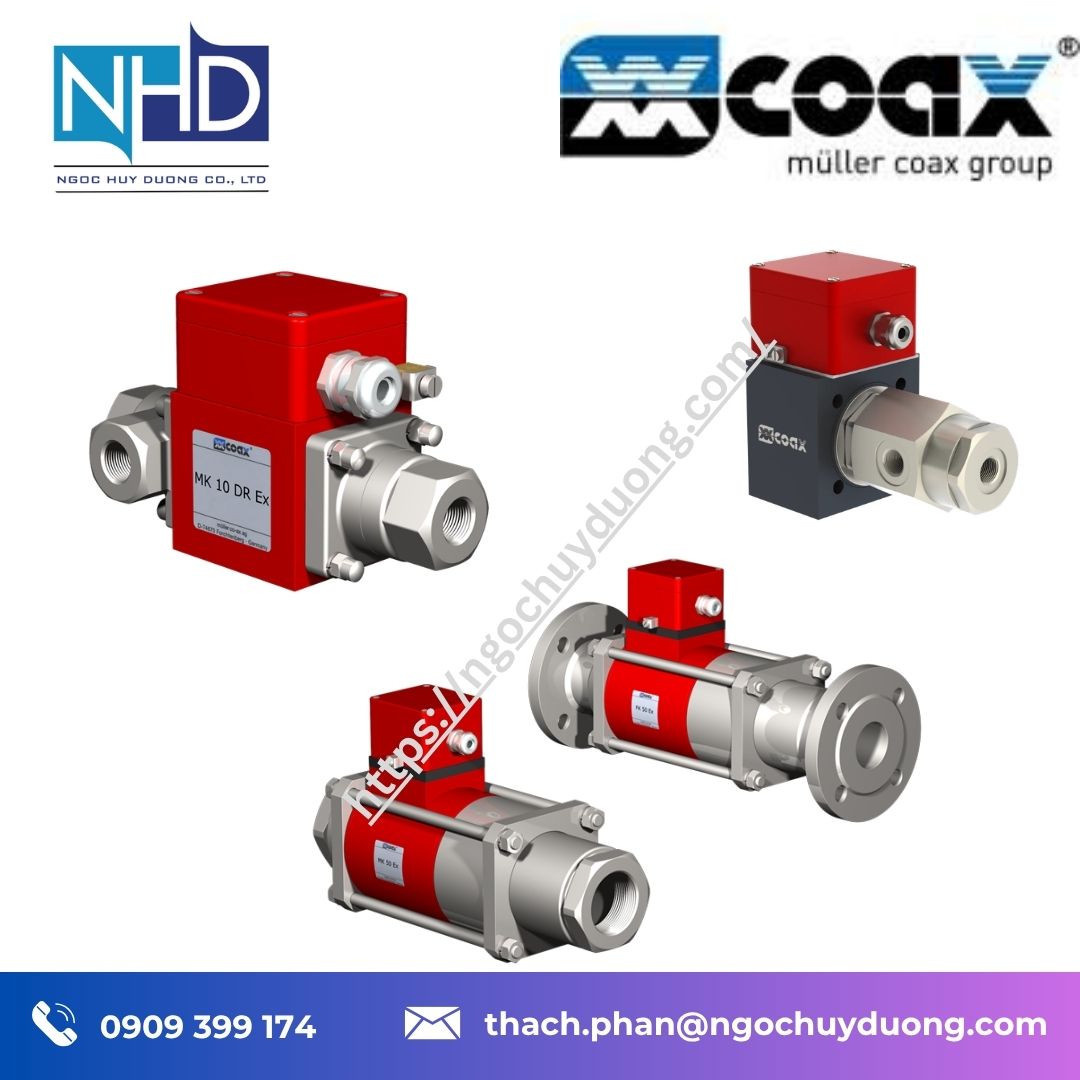 Đại lý giá tốt Van COAX MKFK Ex chính hãng – Hỗ trợ kỹ thuật