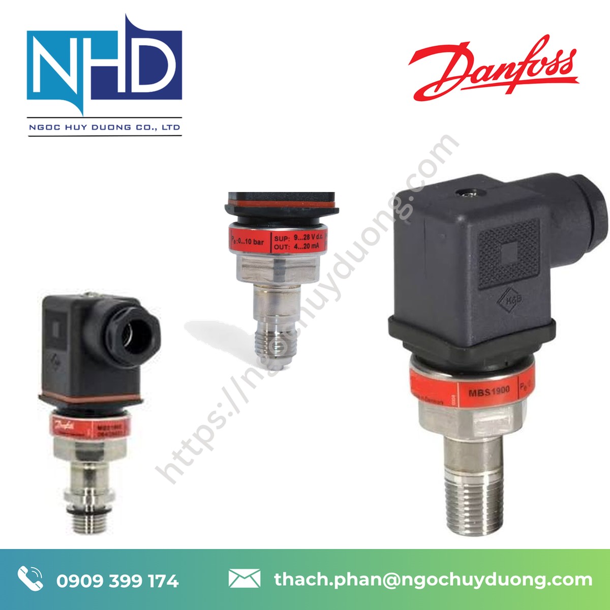 Đại lý thiết bị Danfoss MBS 1900 064G6523
