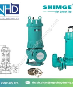 Đại lý thiết bị bơm chìm nước thải SHIMGE 50WQ1.5QG