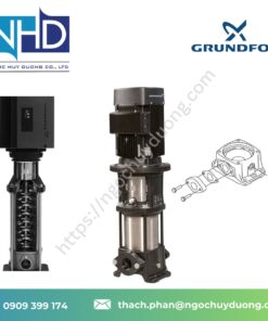 Đại lý thiết bị bơm trục đứng Grundfos CR5-16