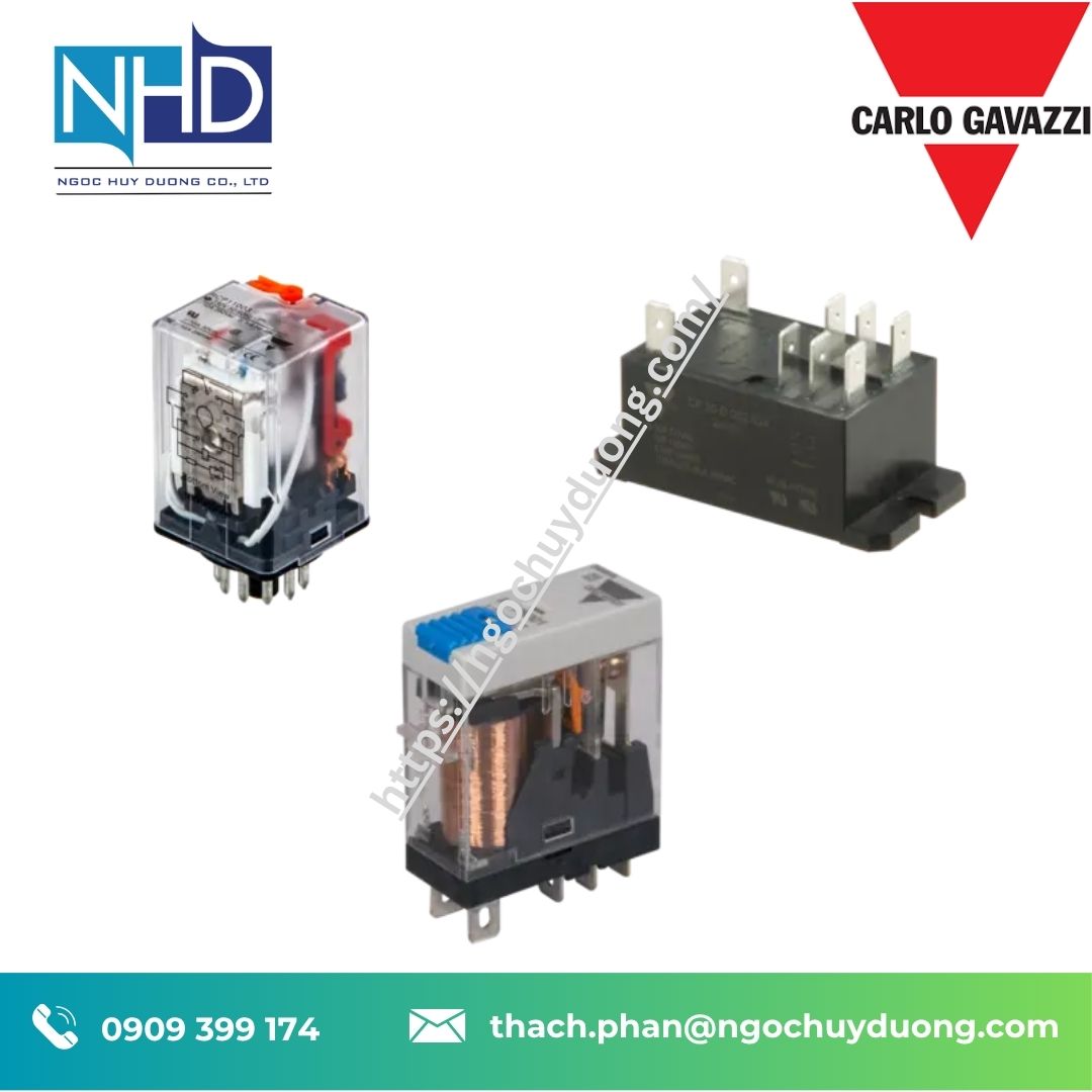 Rơ le công nghiệp Carlo Gavazzi – Chính hãng