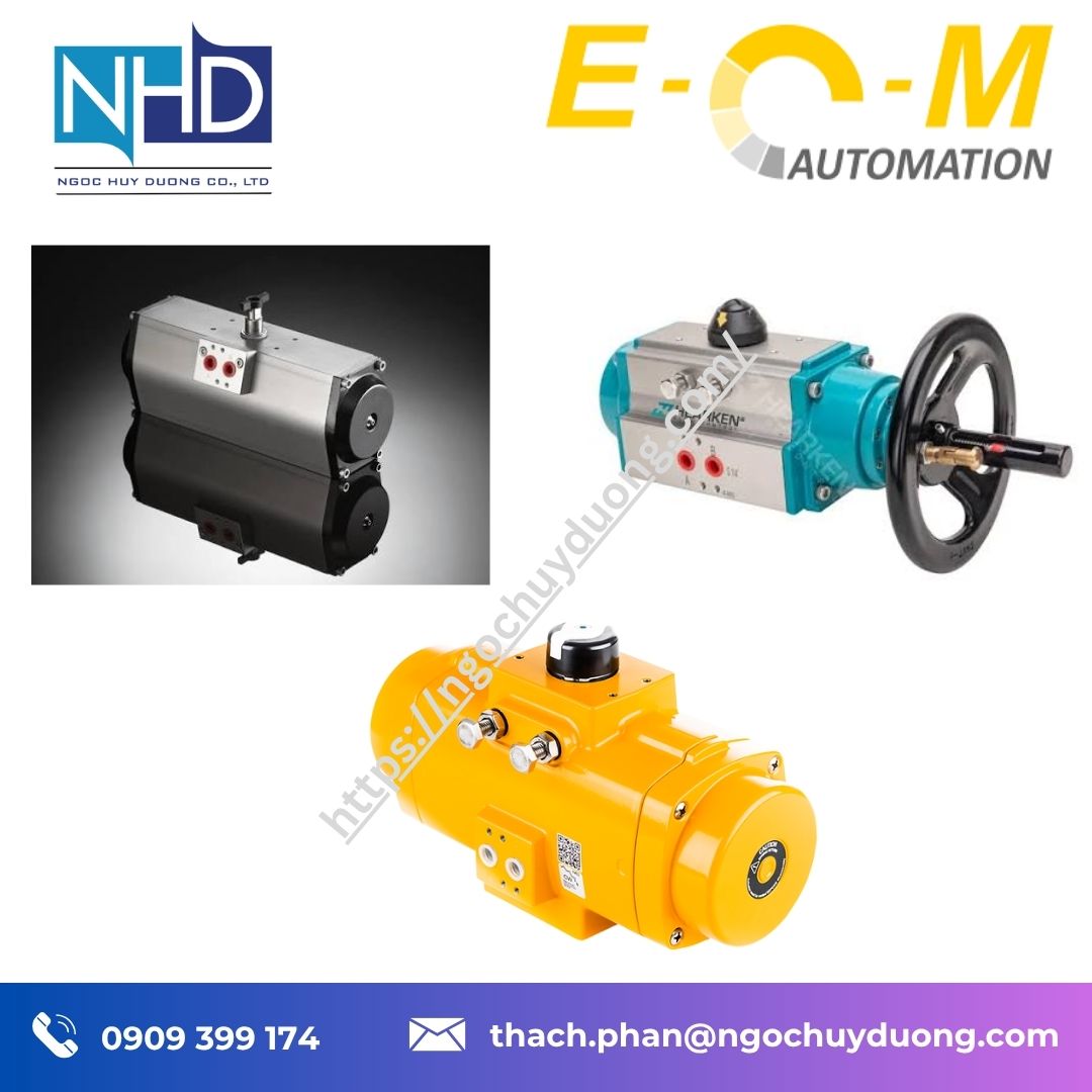Bộ truyền động khí nén EL-O-MATIC F-Series hỗ trợ kỹ thuật