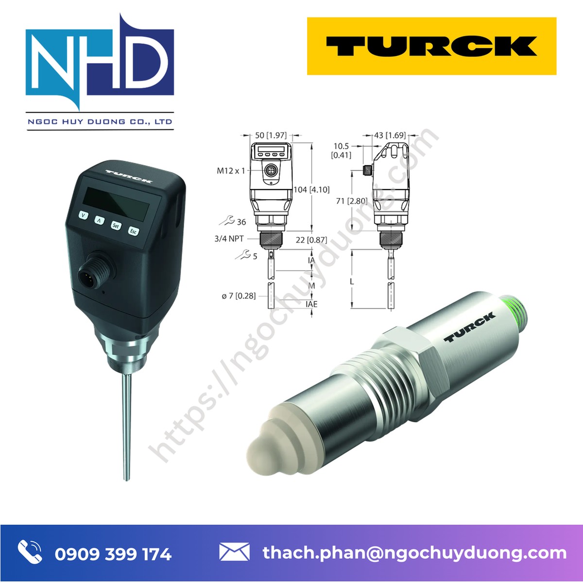 Cảm biến mức Turck Level Sensors – Báo giá nhanh - Ảnh 2