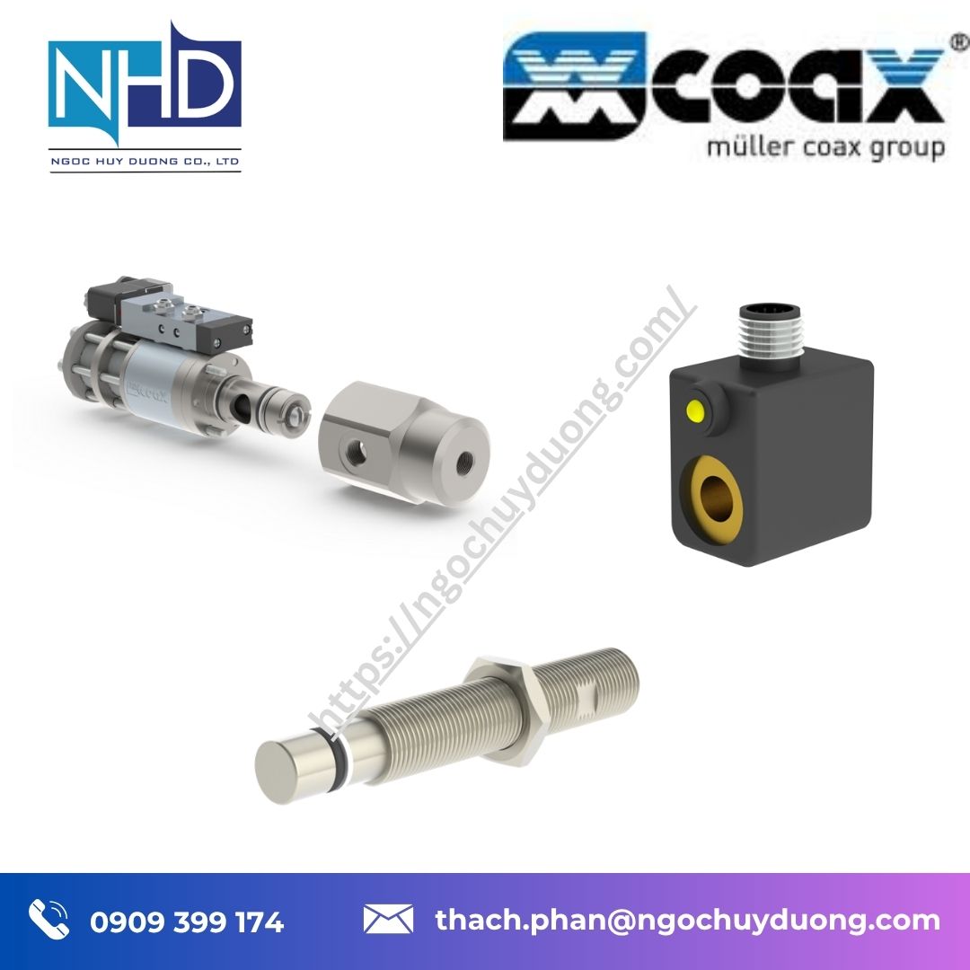 Tổng kho hàng sẵn Van lõi co-ax PCD-1 PCD-2 PCD-3 hỗ trợ kỹ thuật